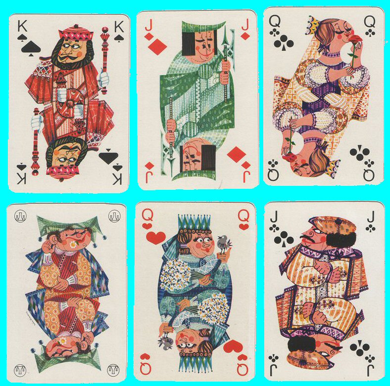 Non-standard playing cards. Belgian State Mines pack 1967. 52 + special Joker + special card all mint